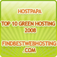 Top 10 Green Hosting 2008 Top 10 Green Hosting 2008