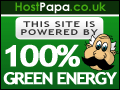 Powered by Green Energy!